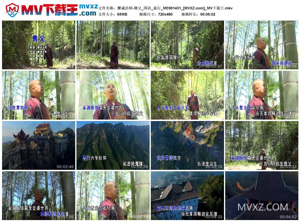 耀诚法师-佛父_国语_流行_ME901431